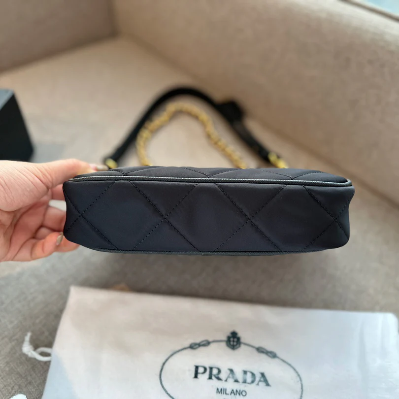 diamond pattern re nylon mini bag diamond pattern re nylon mini bag