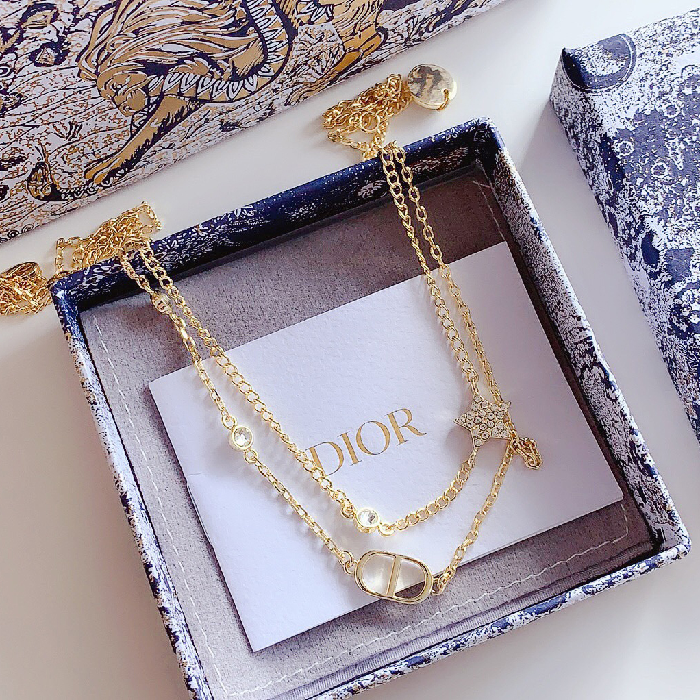 petit double necklace petit double necklace