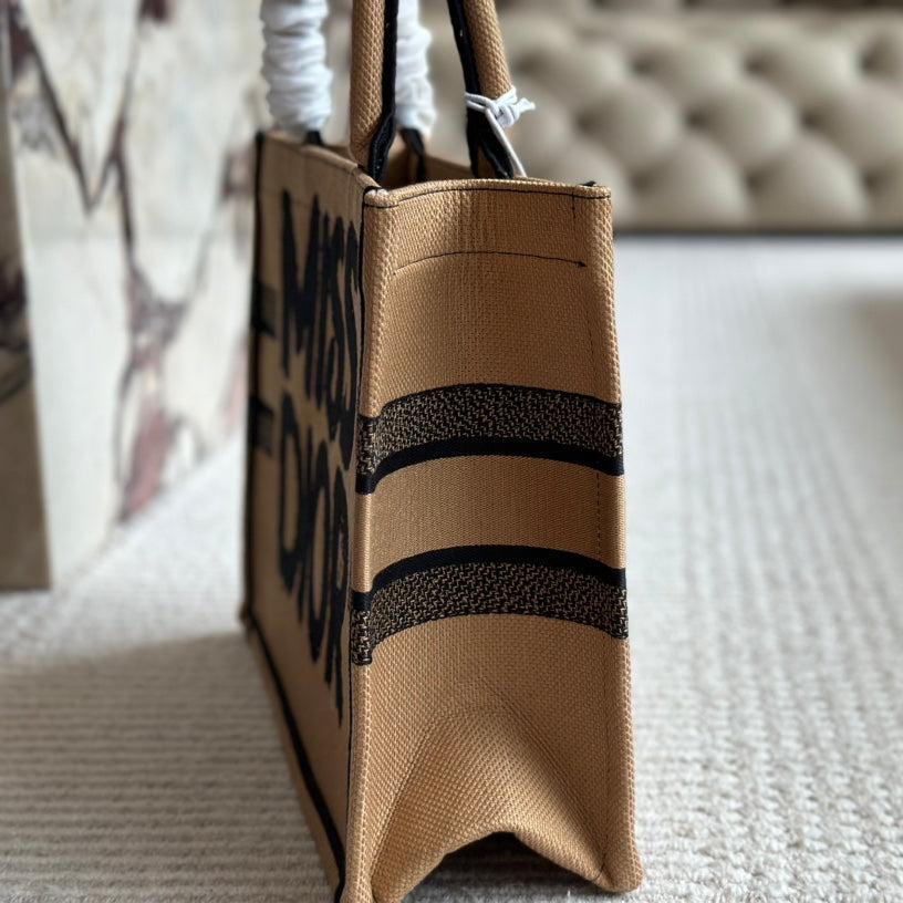 medium graffiti embroidery book tote medium graffiti embroidery book tote