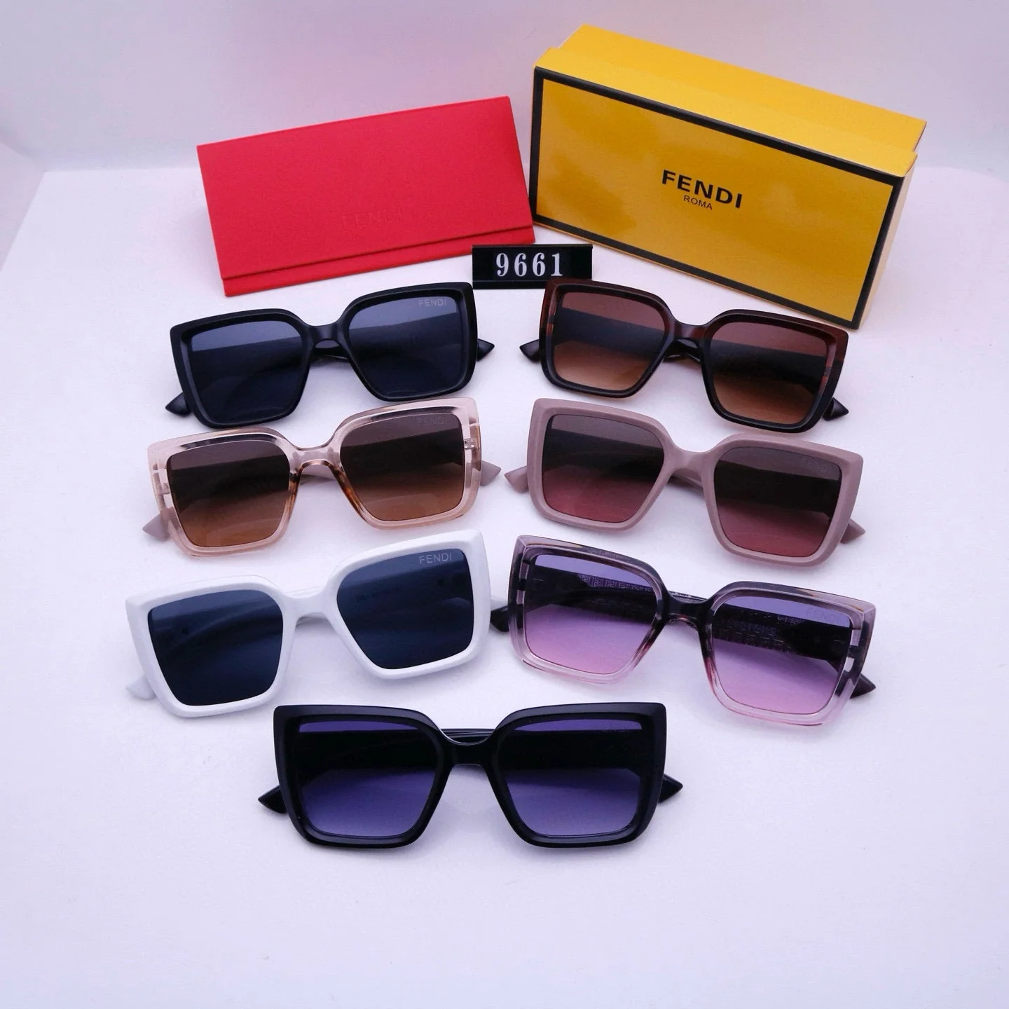 6 colors of fashionable and popular sunglasses 9661 6 colors of fashionable and popular sunglasses 9661