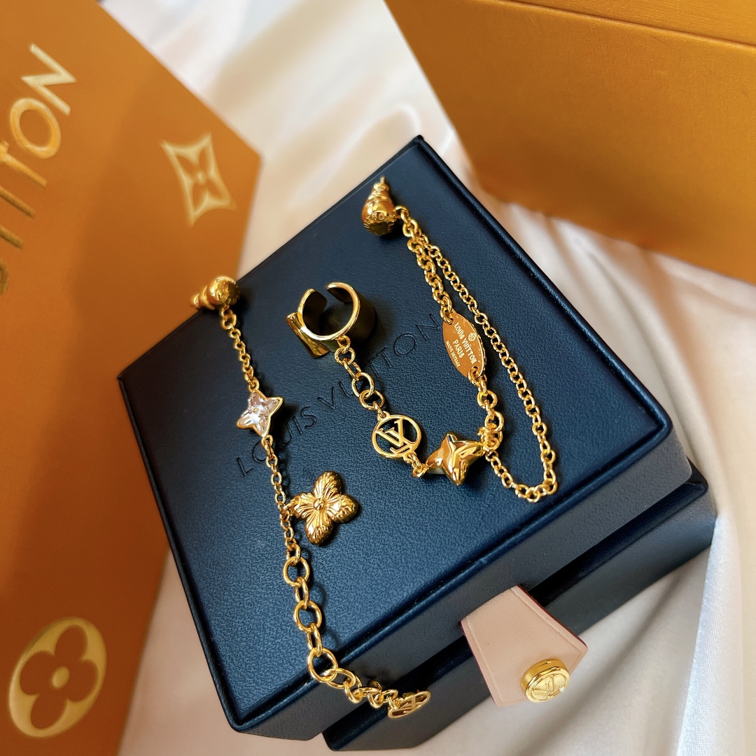 monogram asymmetric floral earrings monogram asymmetric floral earrings