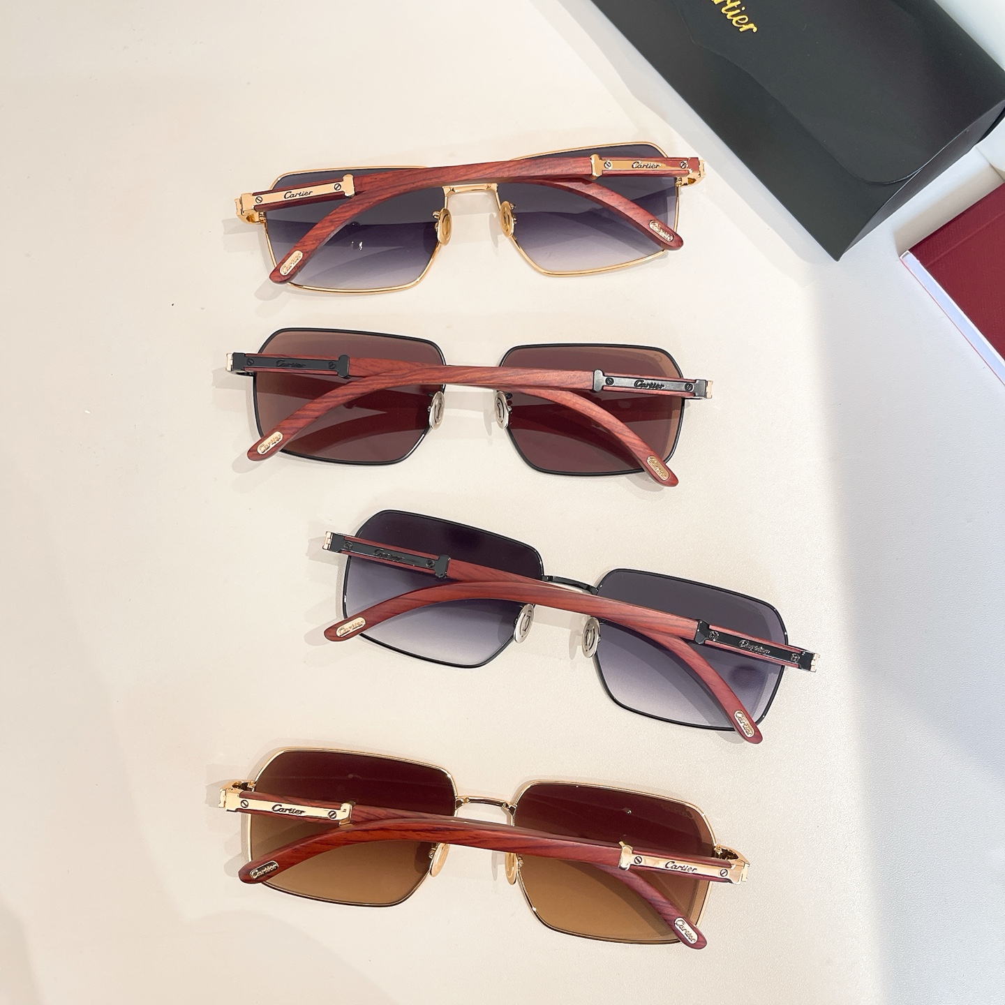 wooden square frame stylish sunglasses wooden square frame stylish sunglasses