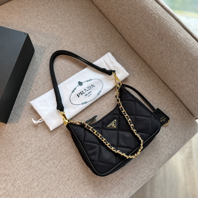 diamond pattern re nylon mini bag diamond pattern re nylon mini bag