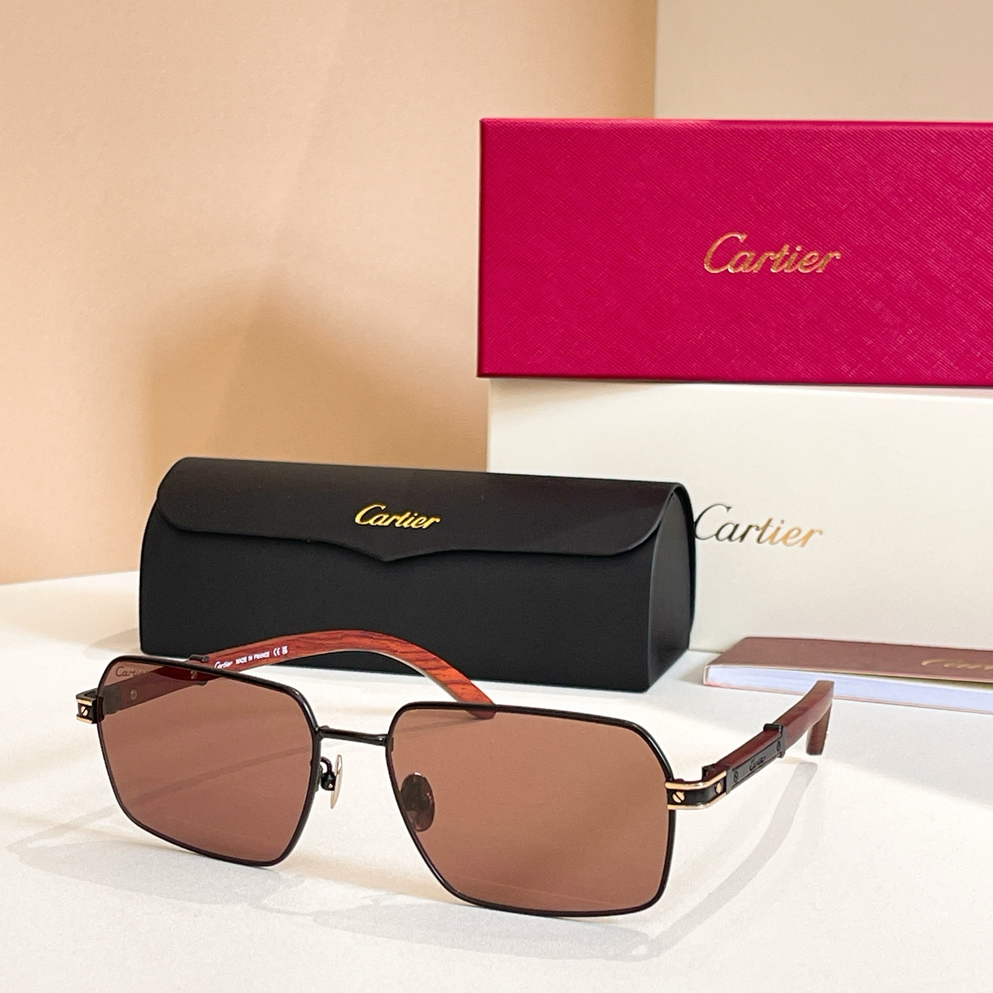 wooden square frame stylish sunglasses wooden square frame stylish sunglasses