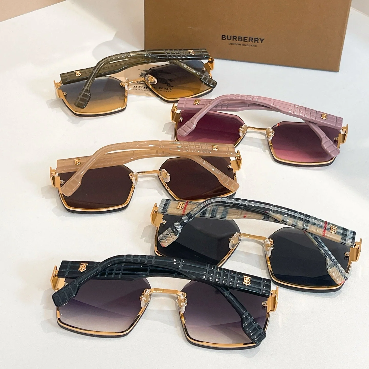 2025 new fashion large frame sunglasses in 5 colors be2491 2025 new fashion large frame sunglasses in 5 colors be2491