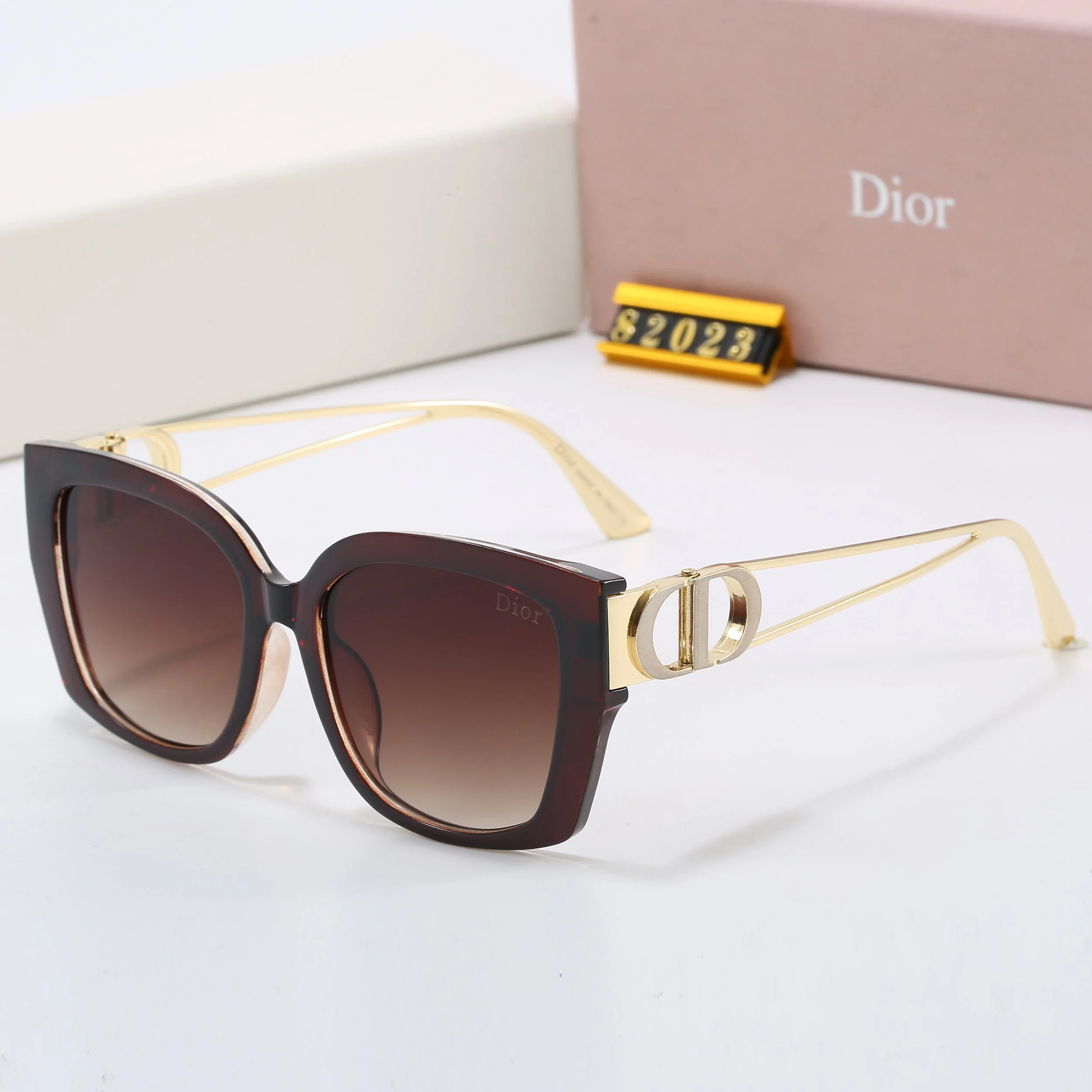 6 colors new style metal temple hot sunglasses 82023 6 colors new style metal temple hot sunglasses 82023