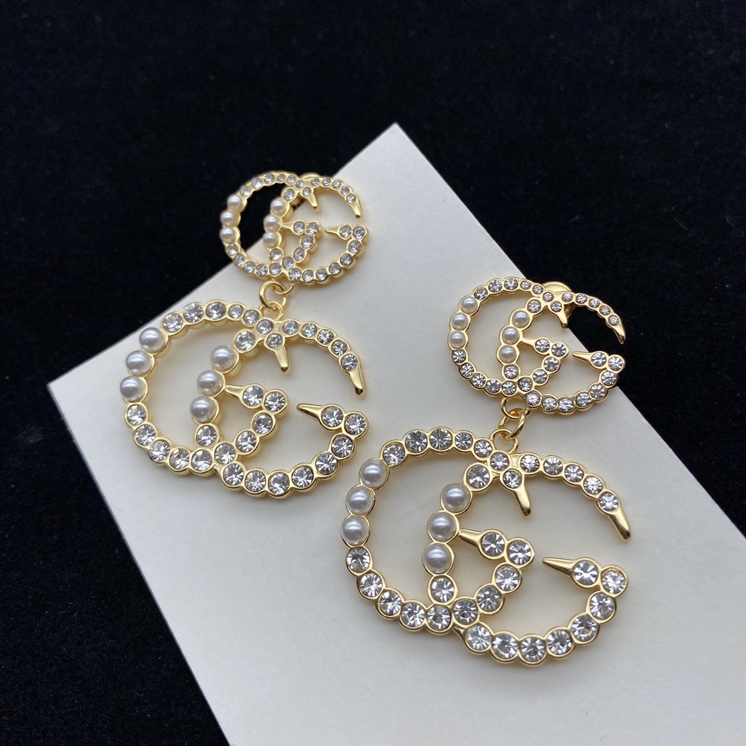 pearl diamond panel earrings pearl diamond panel earrings