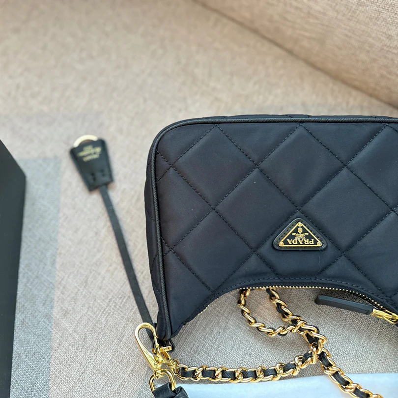 diamond pattern re nylon mini bag diamond pattern re nylon mini bag