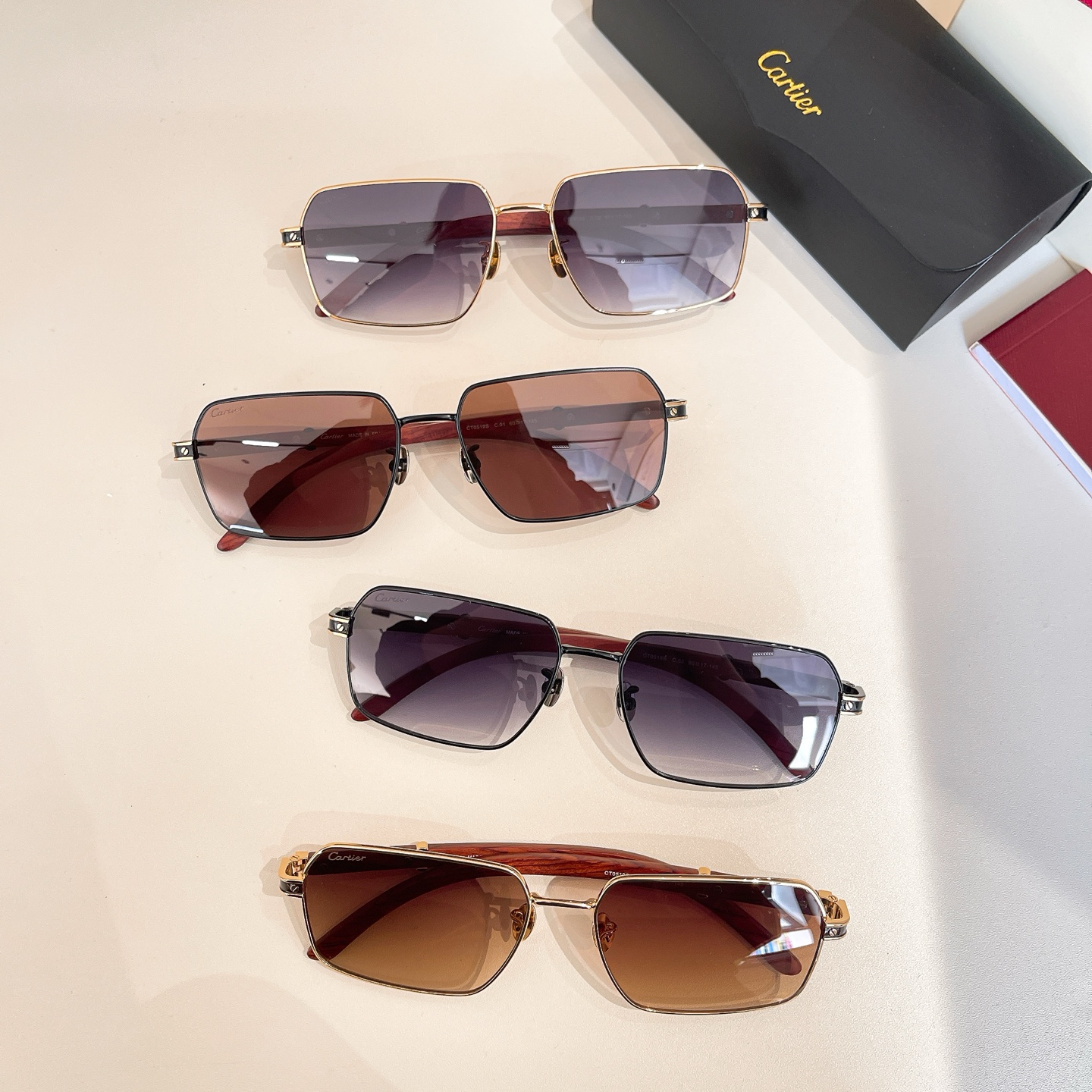 wooden square frame stylish sunglasses wooden square frame stylish sunglasses