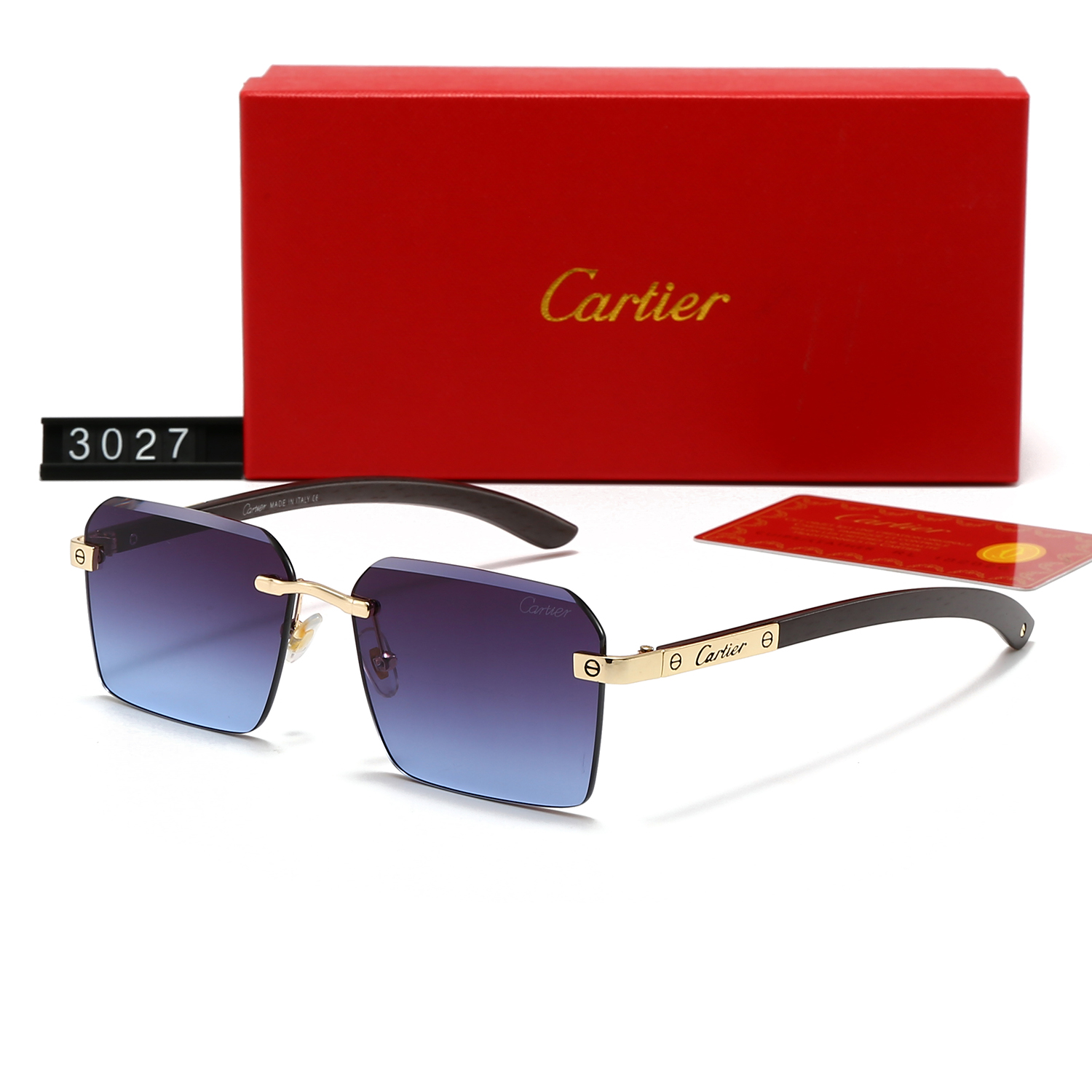 7 colors of wooden frameless stylish sunglasses 7 colors of wooden frameless stylish sunglasses