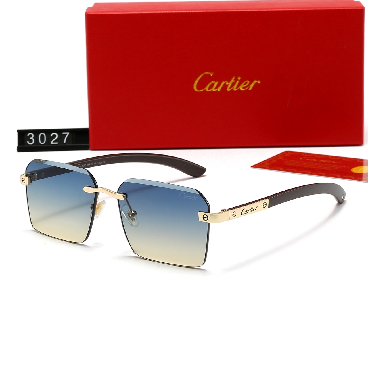 7 colors of wooden frameless stylish sunglasses 7 colors of wooden frameless stylish sunglasses