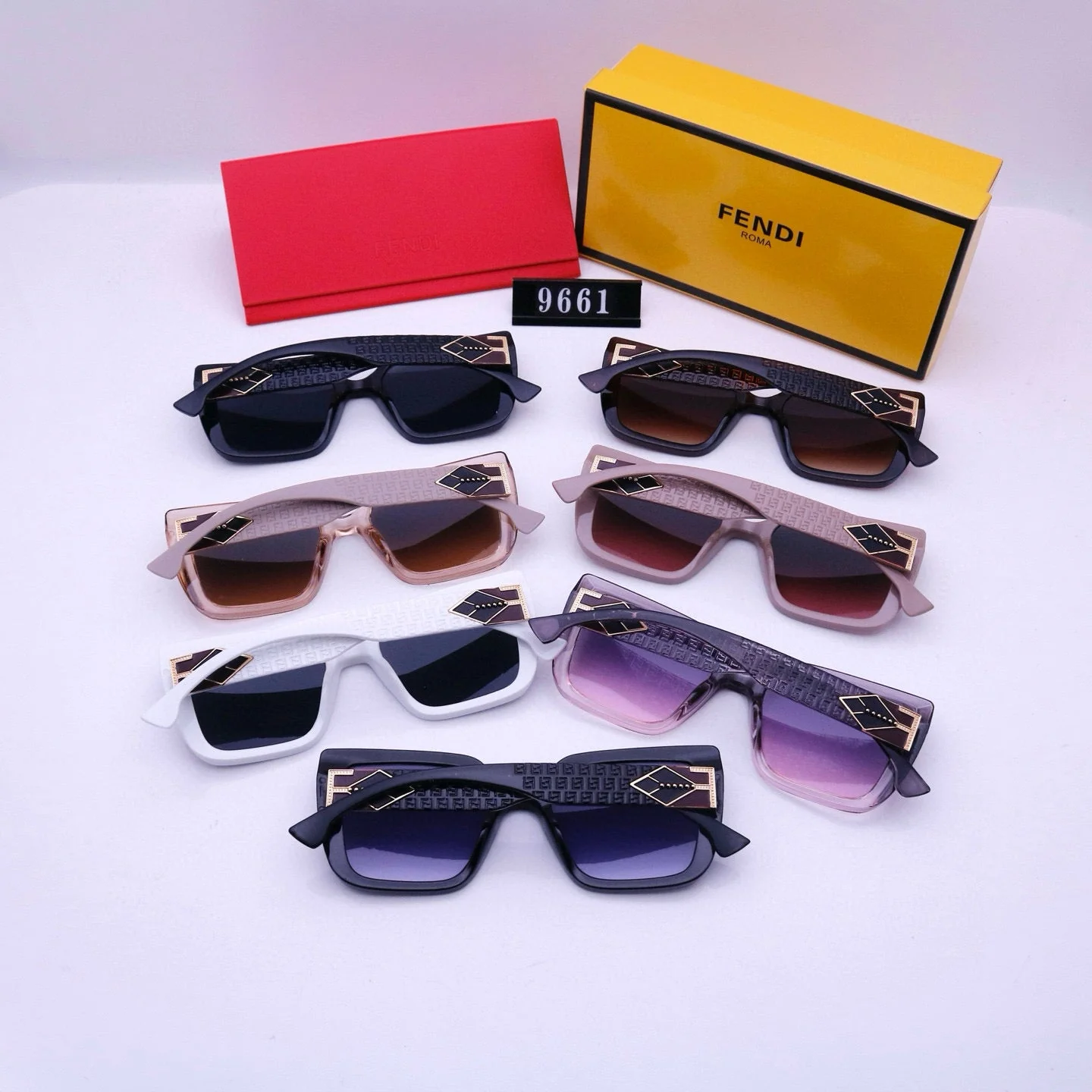 6 colors of fashionable and popular sunglasses 9661 6 colors of fashionable and popular sunglasses 9661