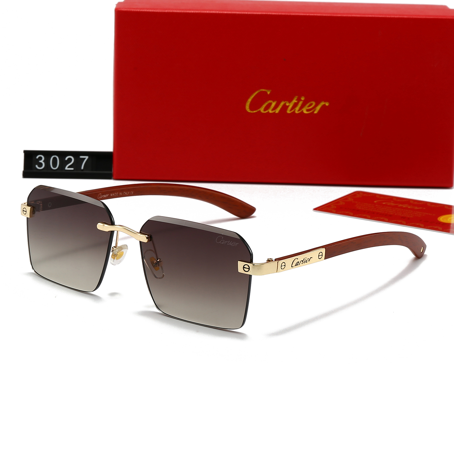 7 colors of wooden frameless stylish sunglasses 7 colors of wooden frameless stylish sunglasses